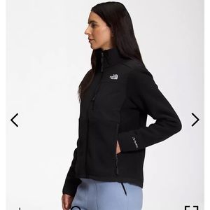 The North Face Denali Fleece Zip Up Jacket in Black Size Small